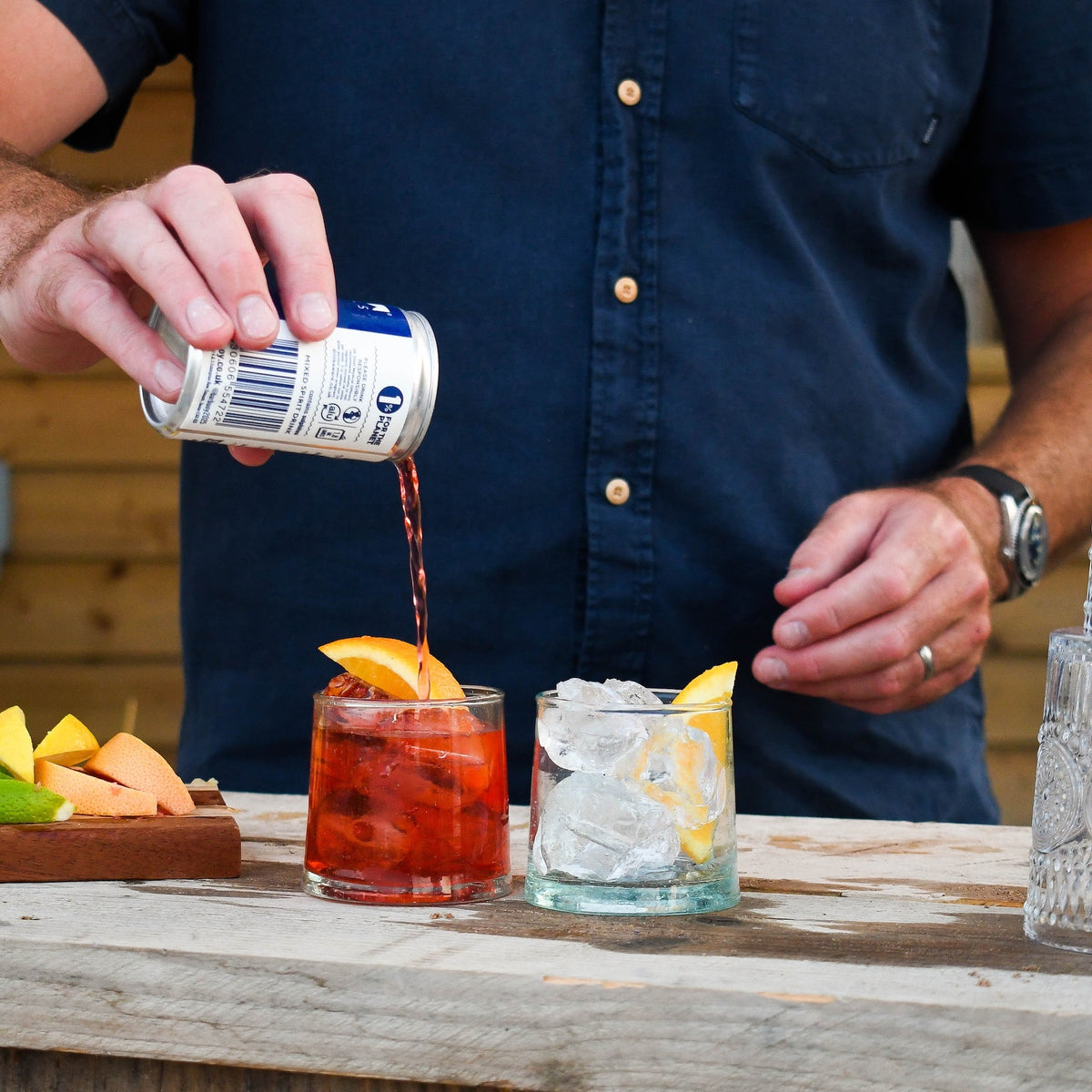 how to serve negroni