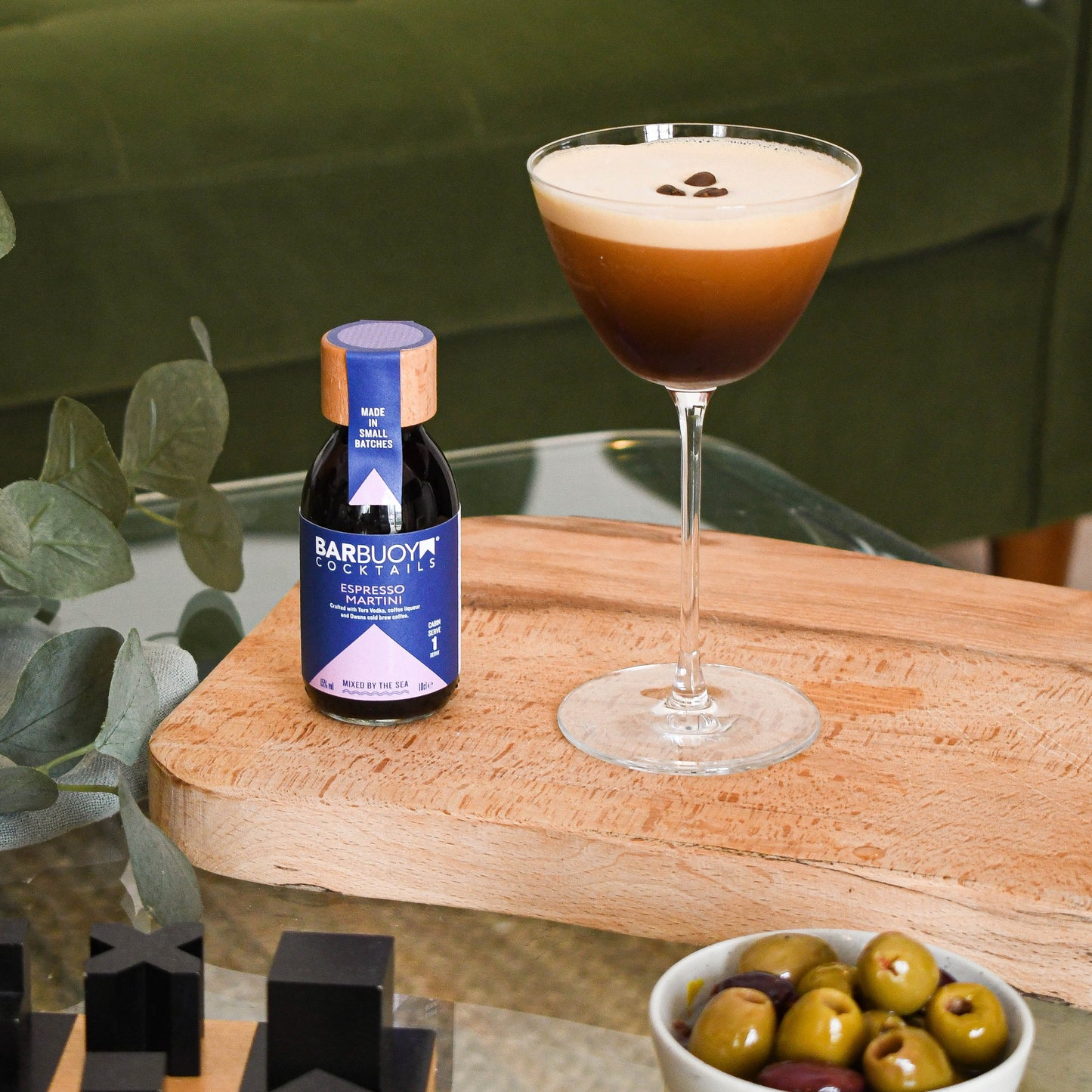 1 x 10cl single serving ready made Espresso Martini cocktail