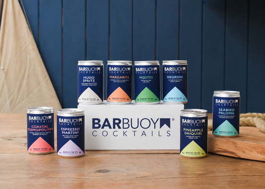 Taster Set: one can of each of the eight Bar Buoy cocktails with a gift box