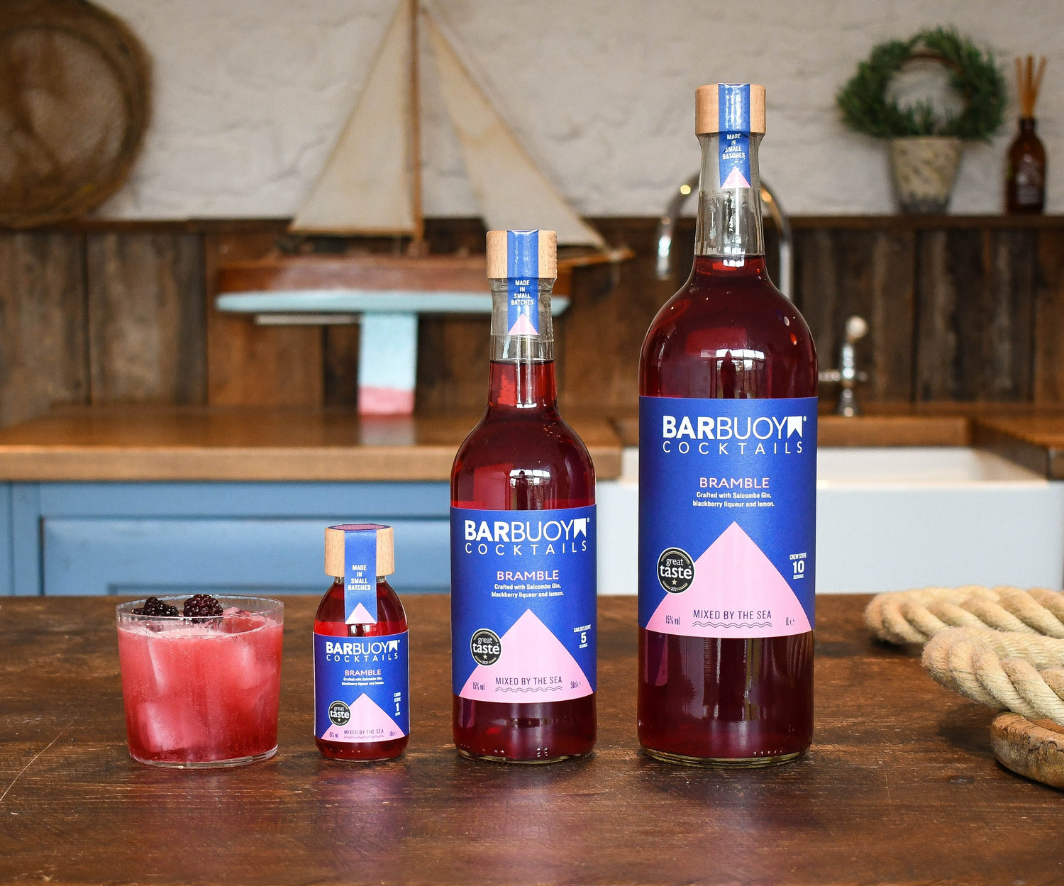 bramble blackberry gin ready made cocktail collection