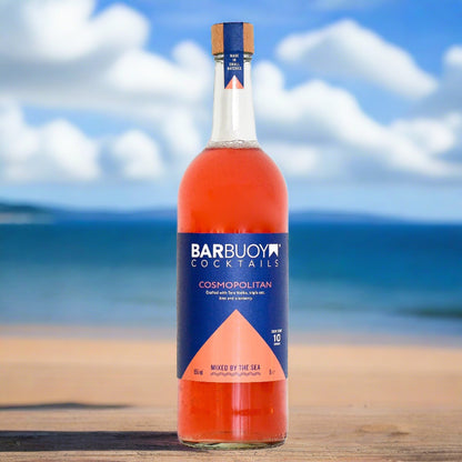 1L bottle of Barbuoy cosmopolitan ready made cocktail