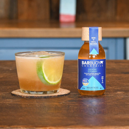 rum ready made cocktail (devon stormy) by Barbuoy 10cl single serving