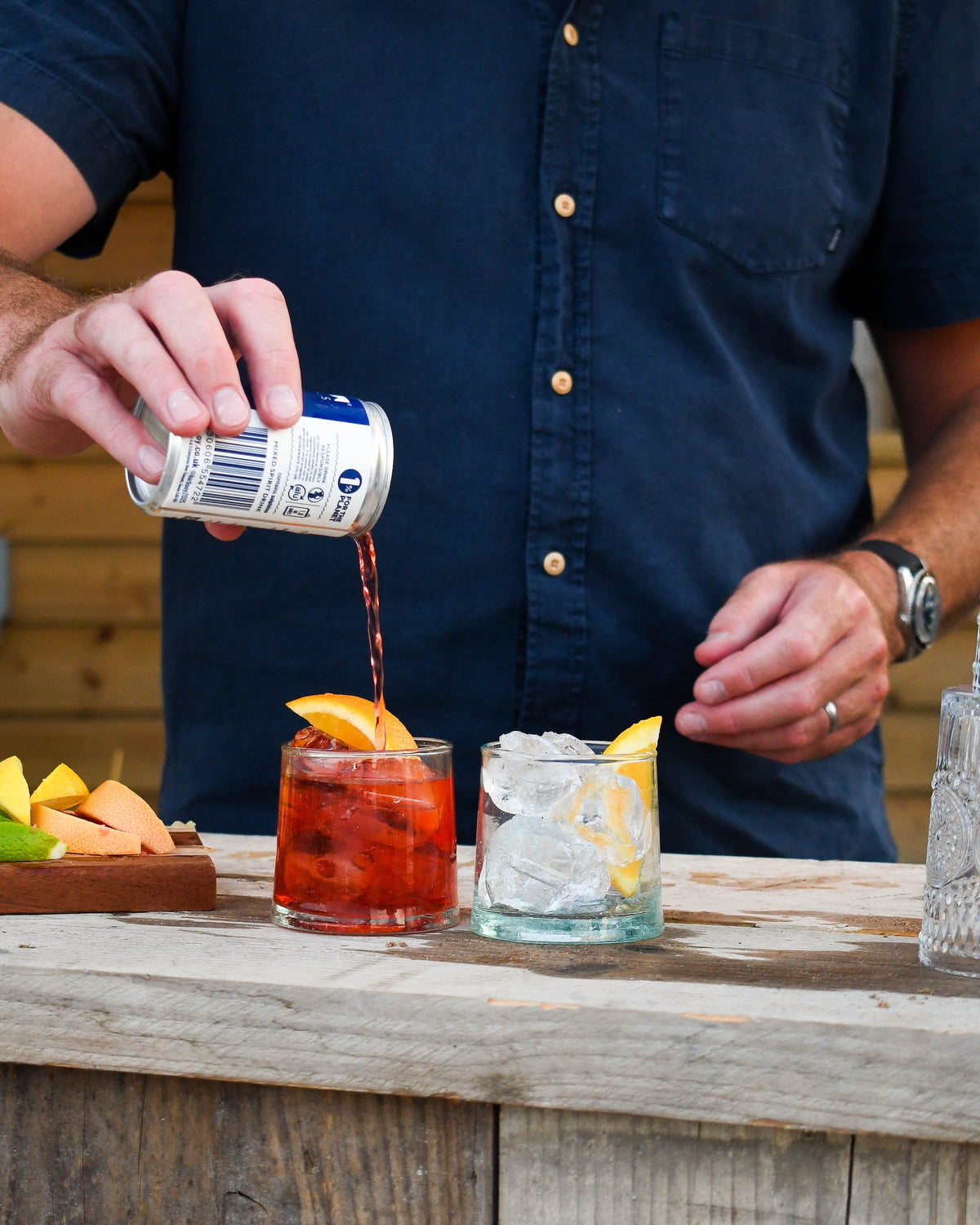 how to serve negroni