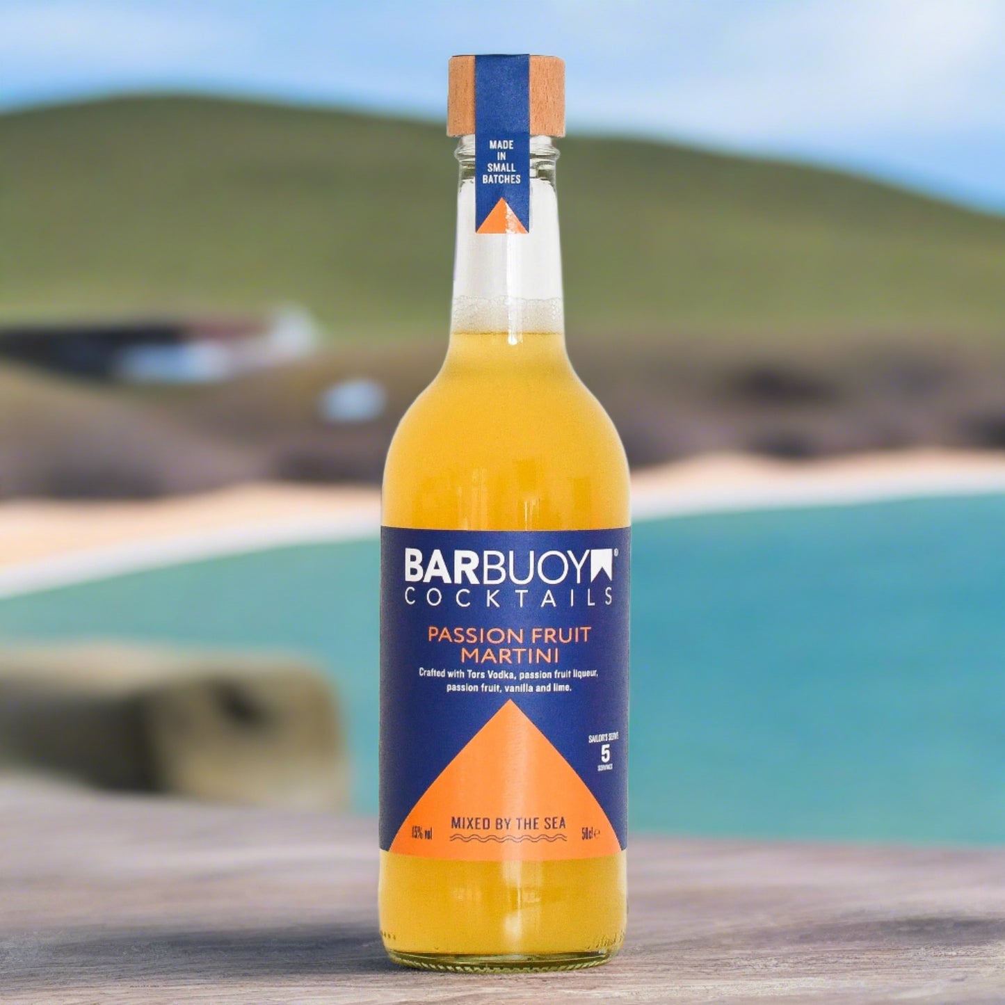 50cl bottle of passion fruit martini ready made cocktail
